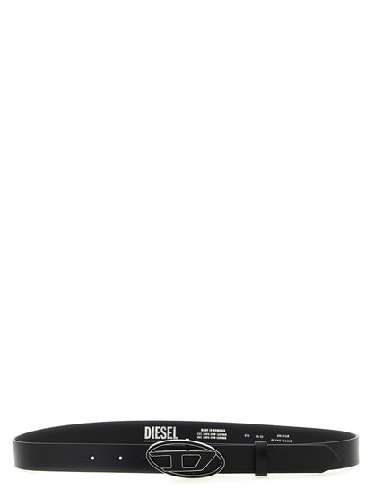 Ceinture Regular Diesel en Autres Fibres Couleur Noir