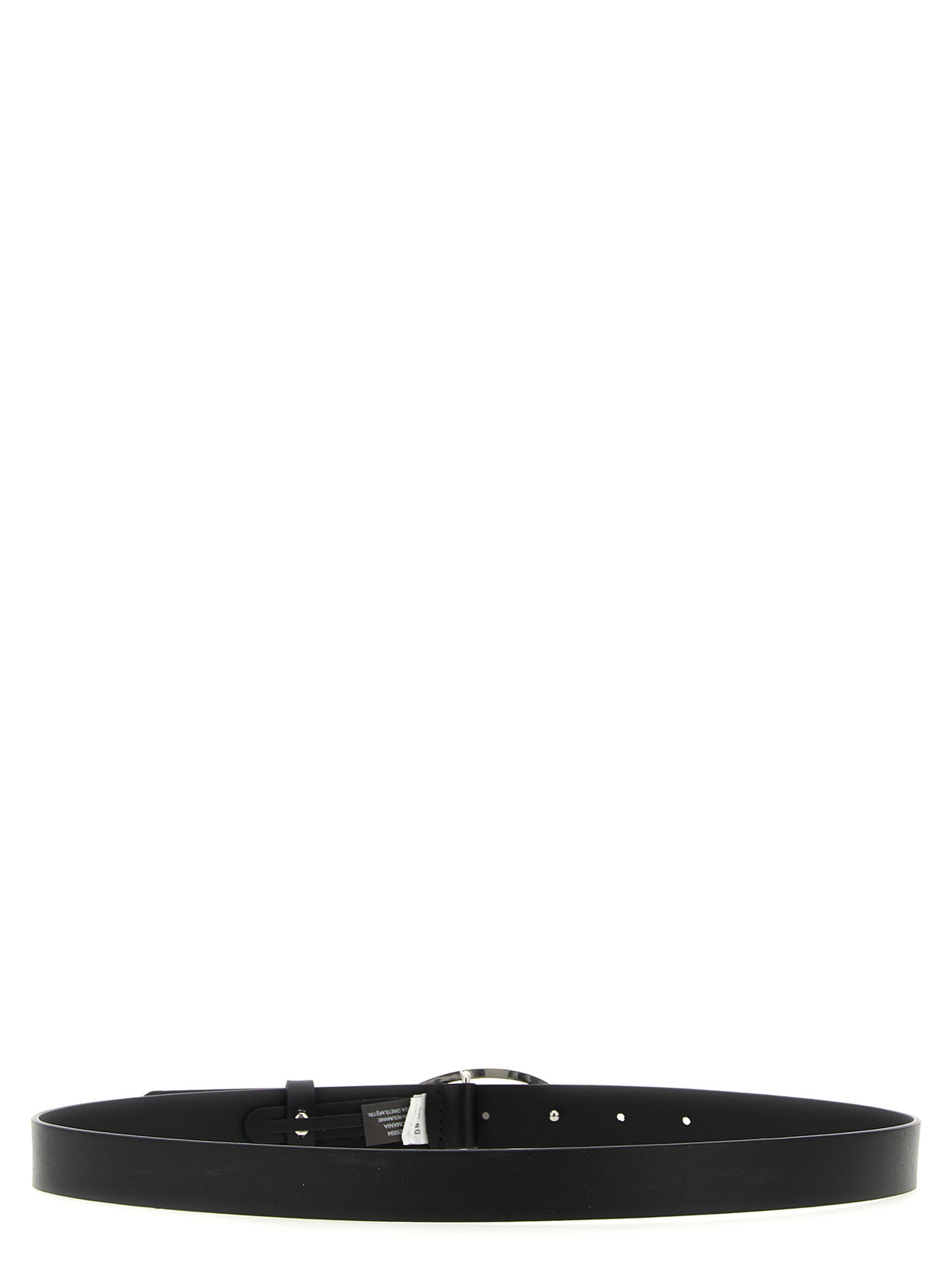 Ceinture Regular Diesel en Autres Fibres Couleur Noir