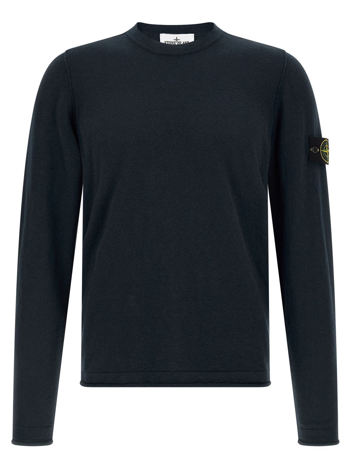 Stone Island Breathable Blue Cotton Cardigan