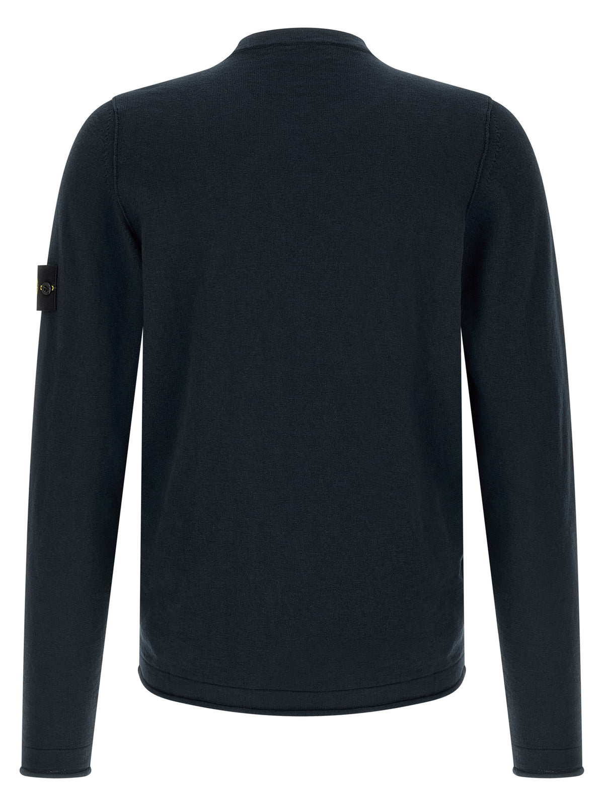 Stone Island Breathable Blue Cotton Cardigan
