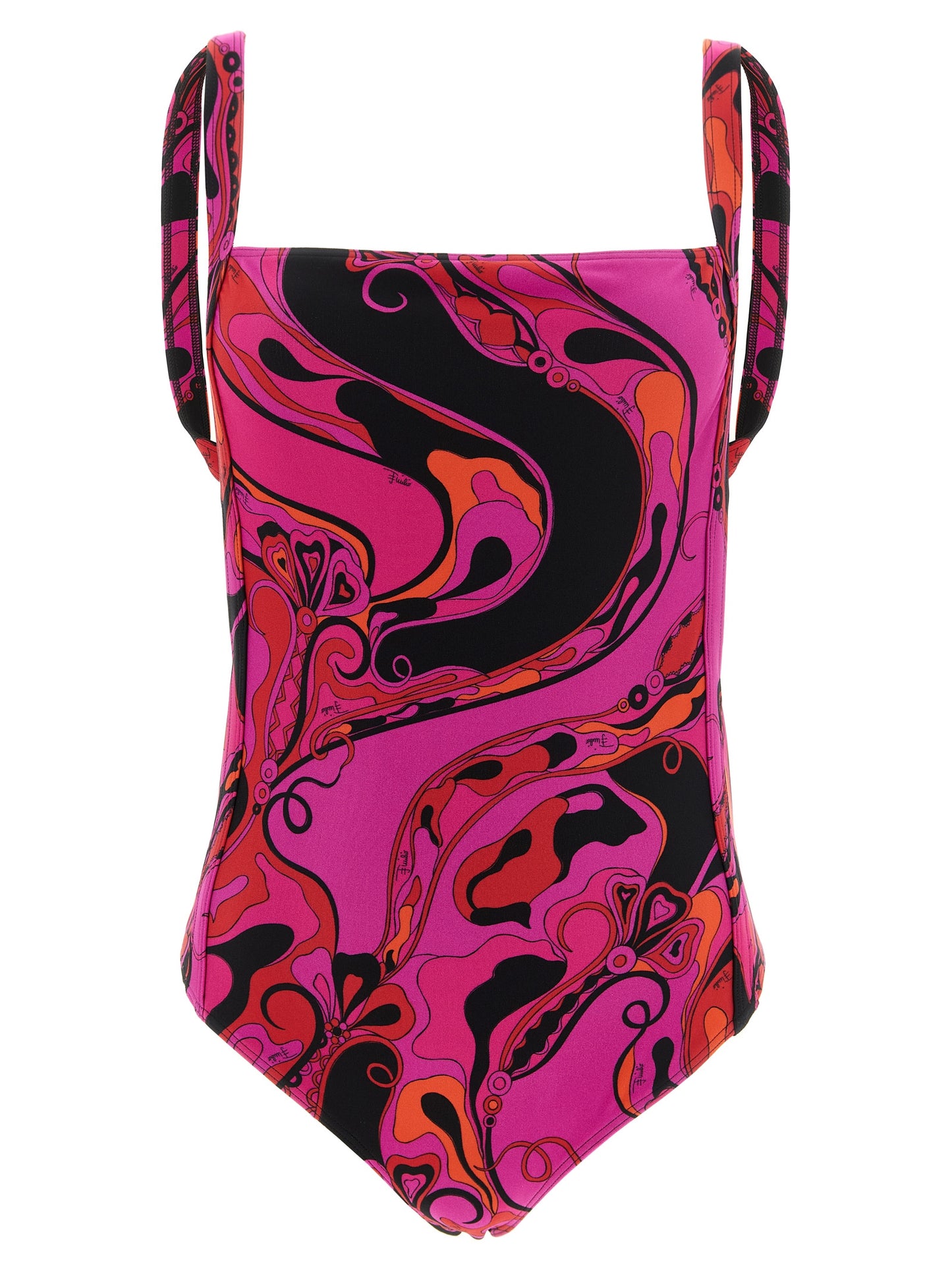 Bañador de una pieza Emilio Pucci de poliamida fucsia