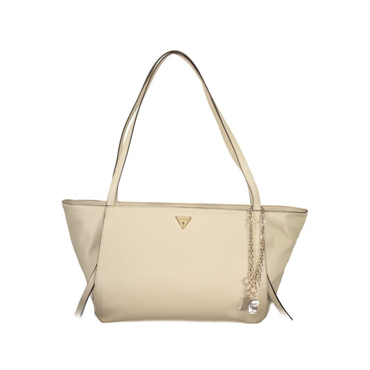 Sac Guess Jeans Beige en Polyuréthane pour Femme