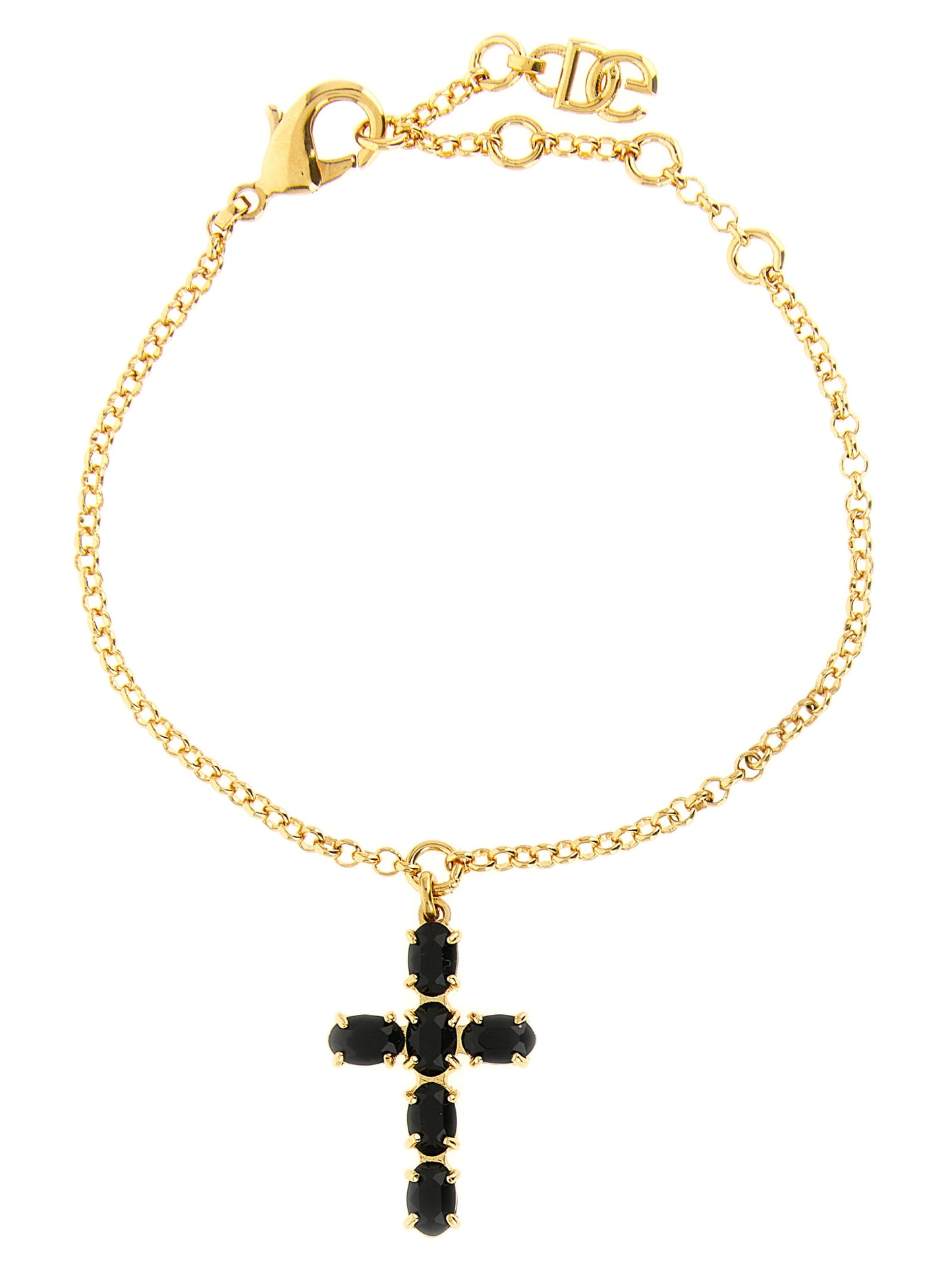 Pulsera de latón dorado de Dolce & Gabbana
