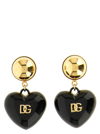 Pendientes Dolce & Gabbana de latón negros