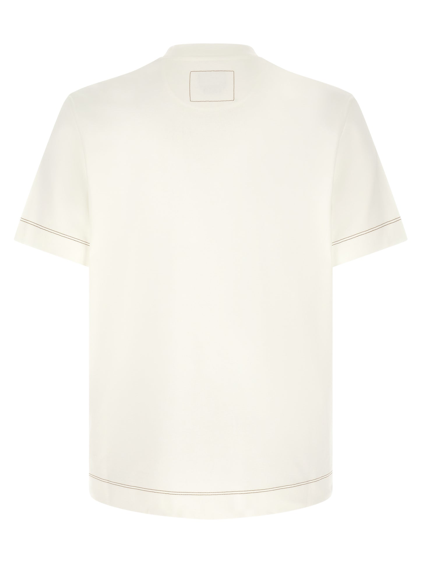 Camiseta Fendi de algodón blanca