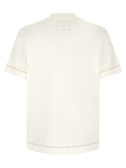 Camiseta Fendi de algodón blanca