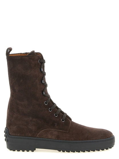 Botines Tod's de piel de becerro marrón