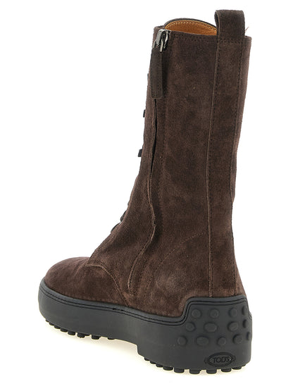 Botines Tod's de piel de becerro marrón