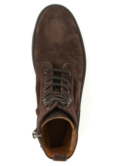 Botines Tod's de piel de becerro marrón