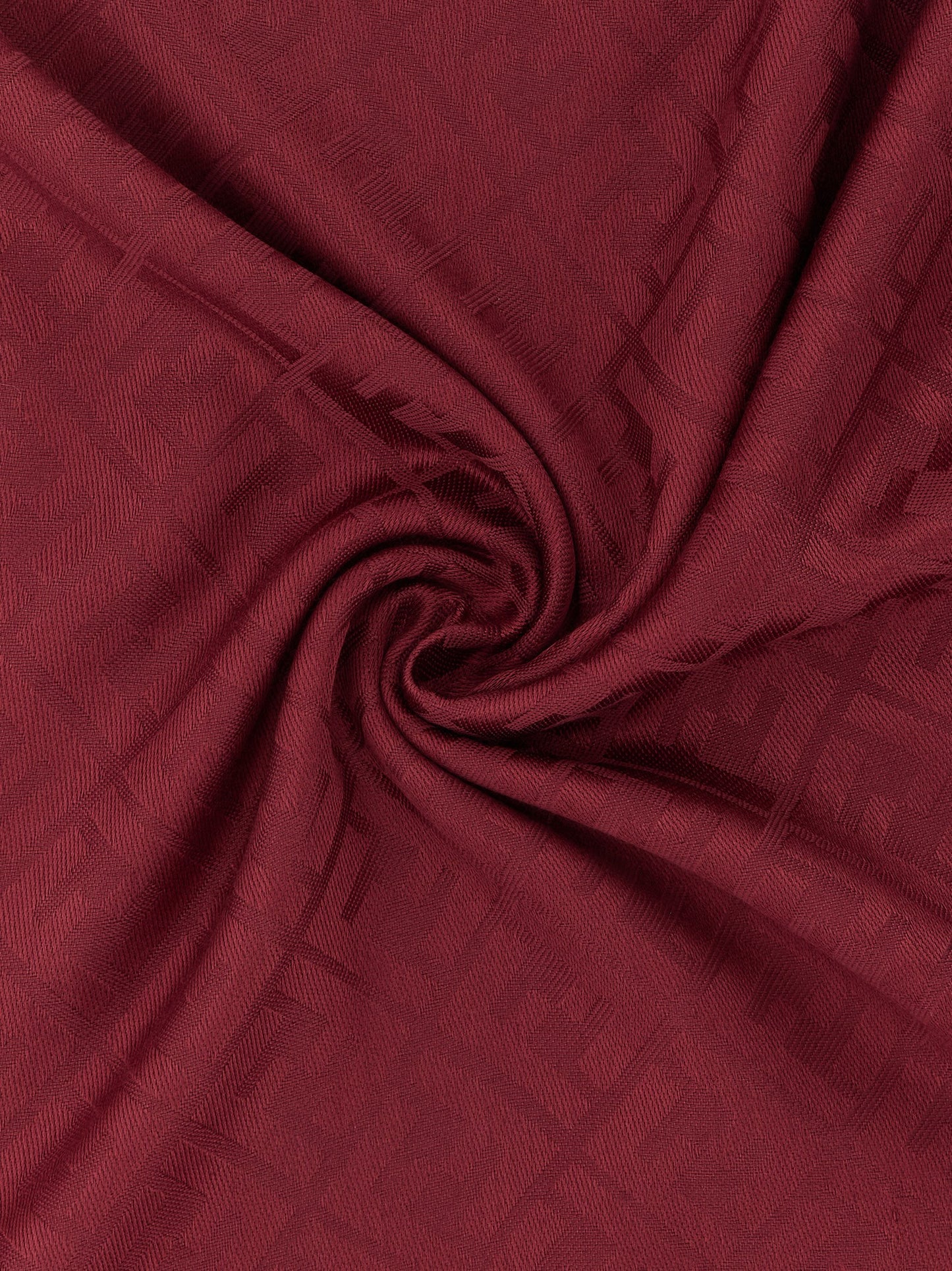 Foulard Fendi de seda color burdeos