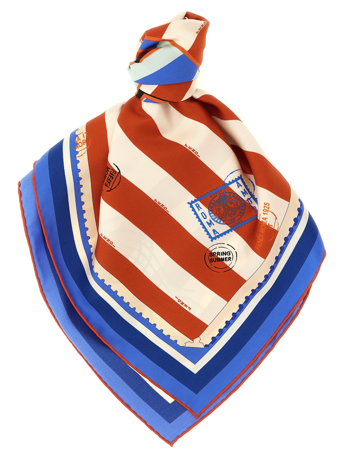 Foulard Fendi Multicolor de Seda