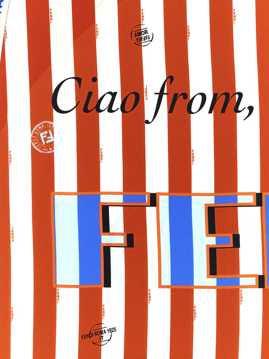 Foulard Fendi Multicolor de Seda