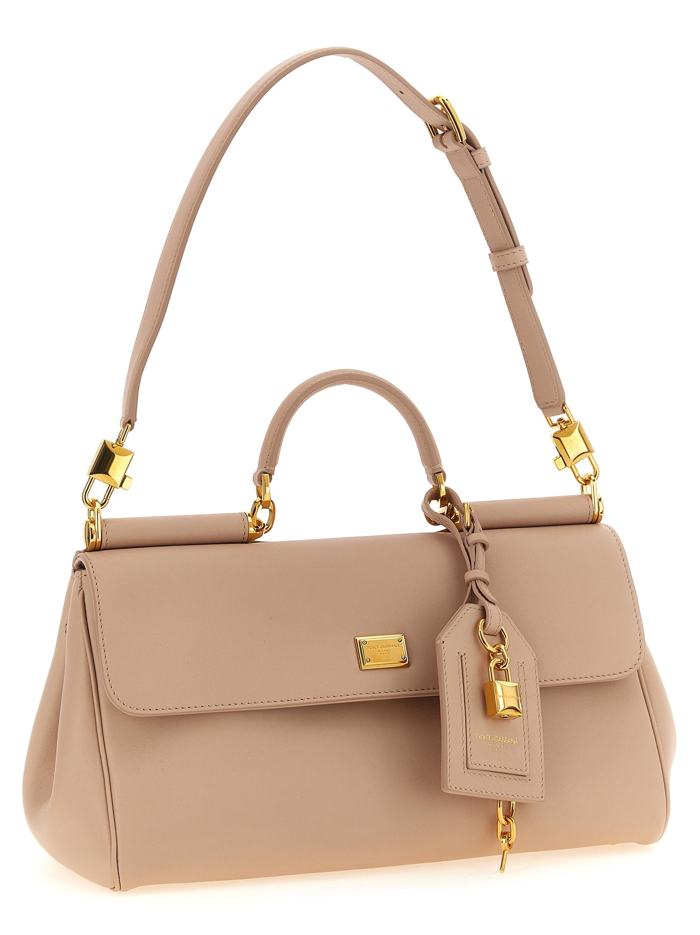 Bolso de piel multicolor Dolce & Gabbana