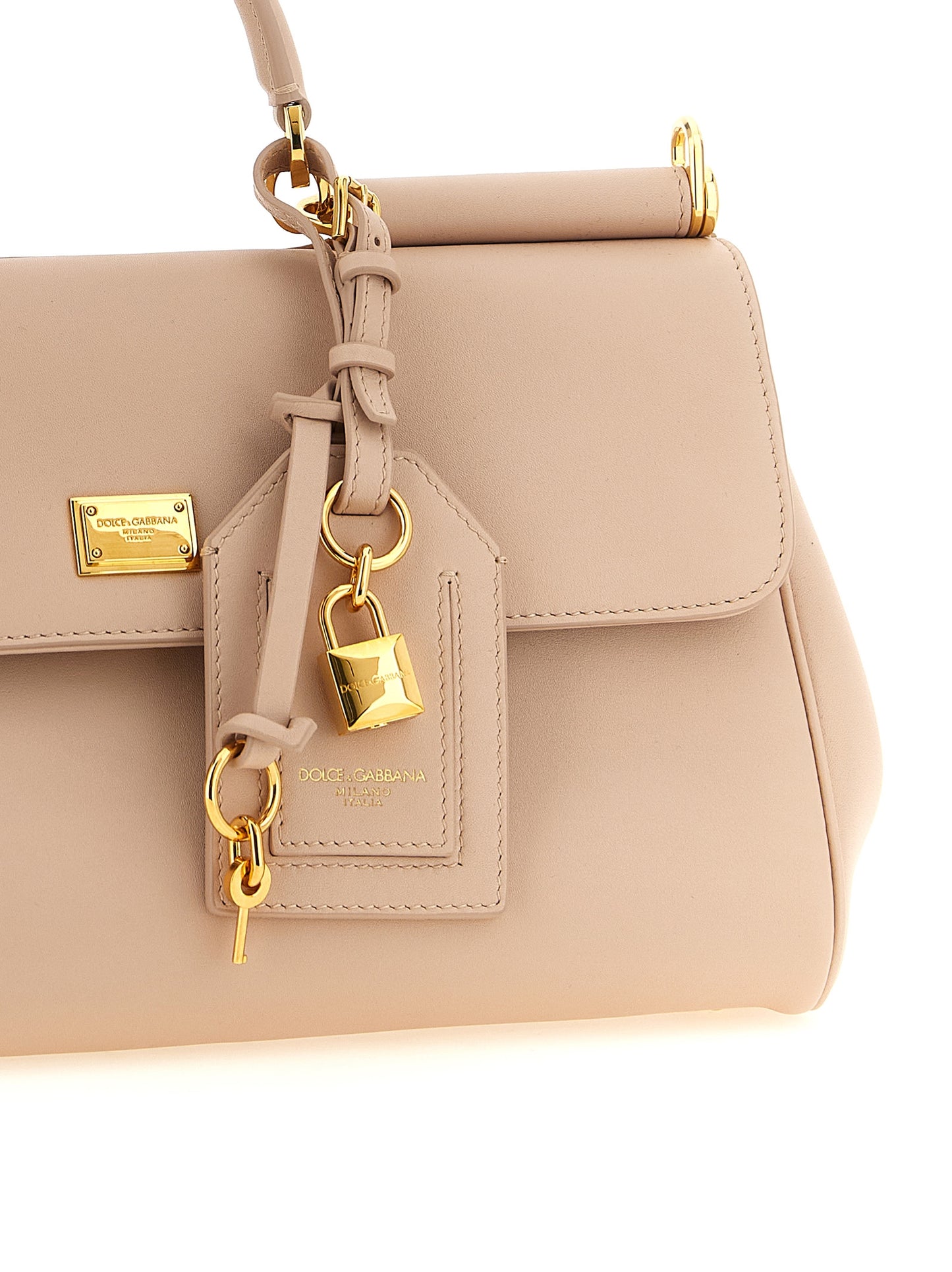 Bolso de piel multicolor Dolce & Gabbana