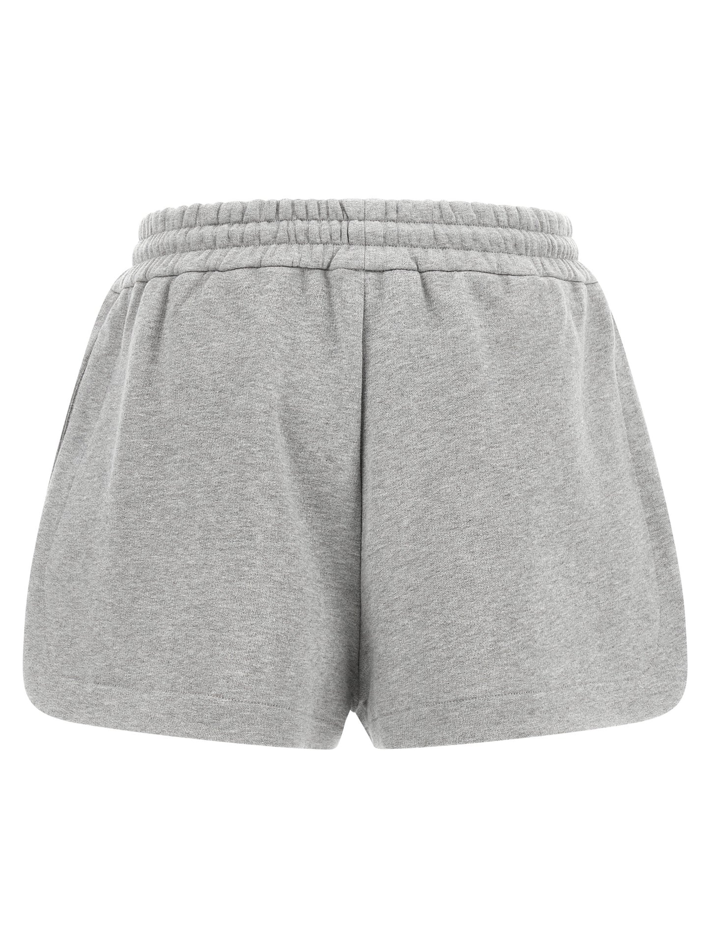 Pantalones cortos bermudas Fendi de algodón gris