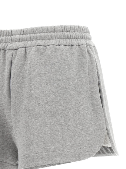 Pantalones cortos bermudas Fendi de algodón gris