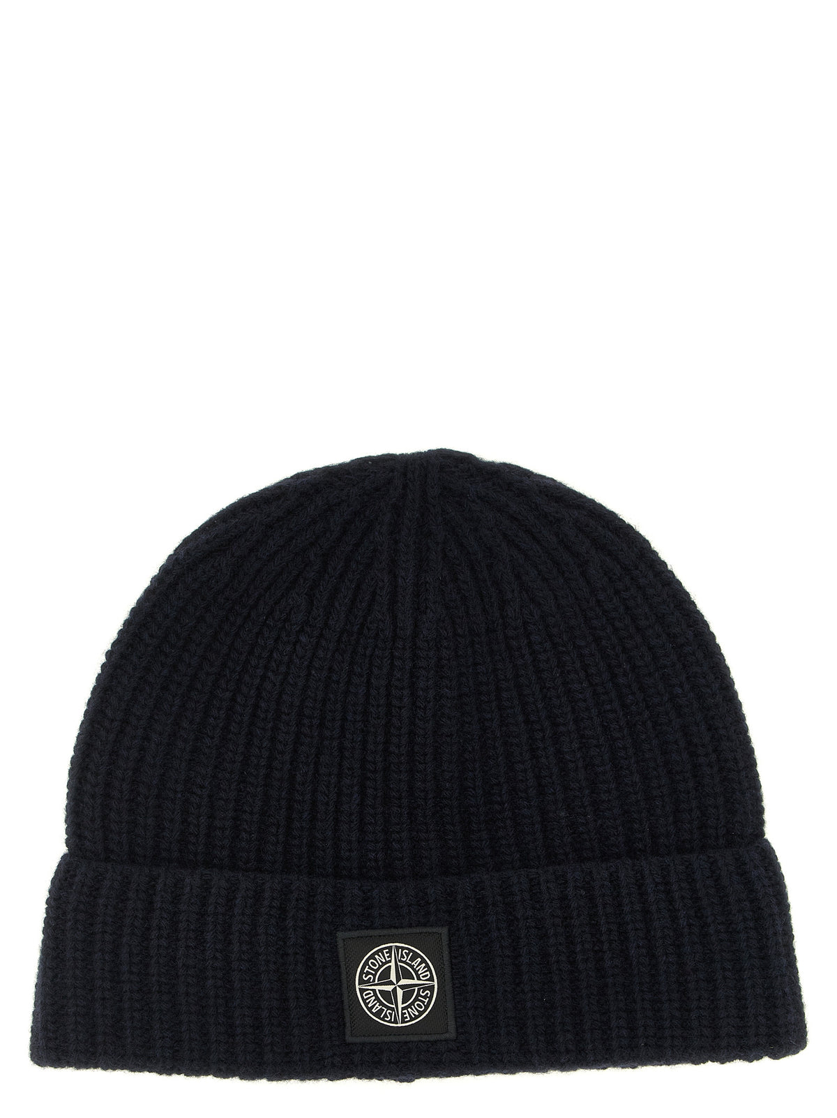 Stone Island Virgin Wool Beanie Blue Model N100012