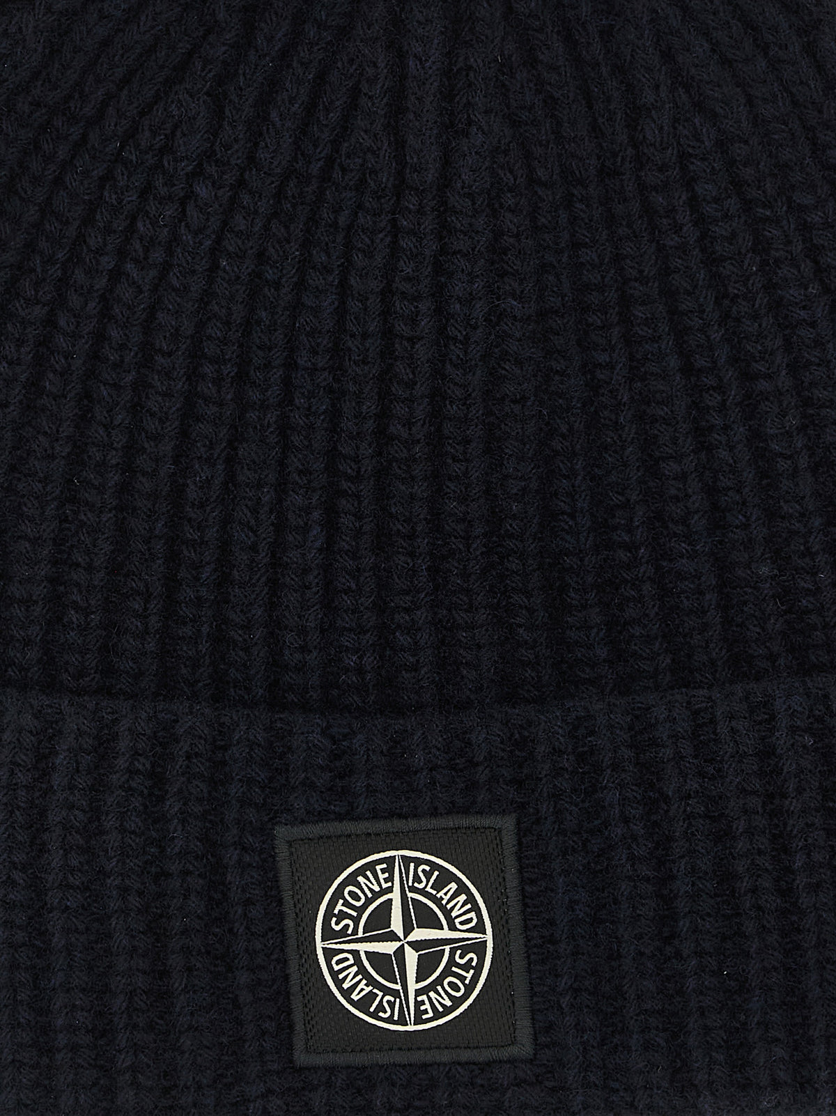 Stone Island Virgin Wool Beanie Blue Model N100012