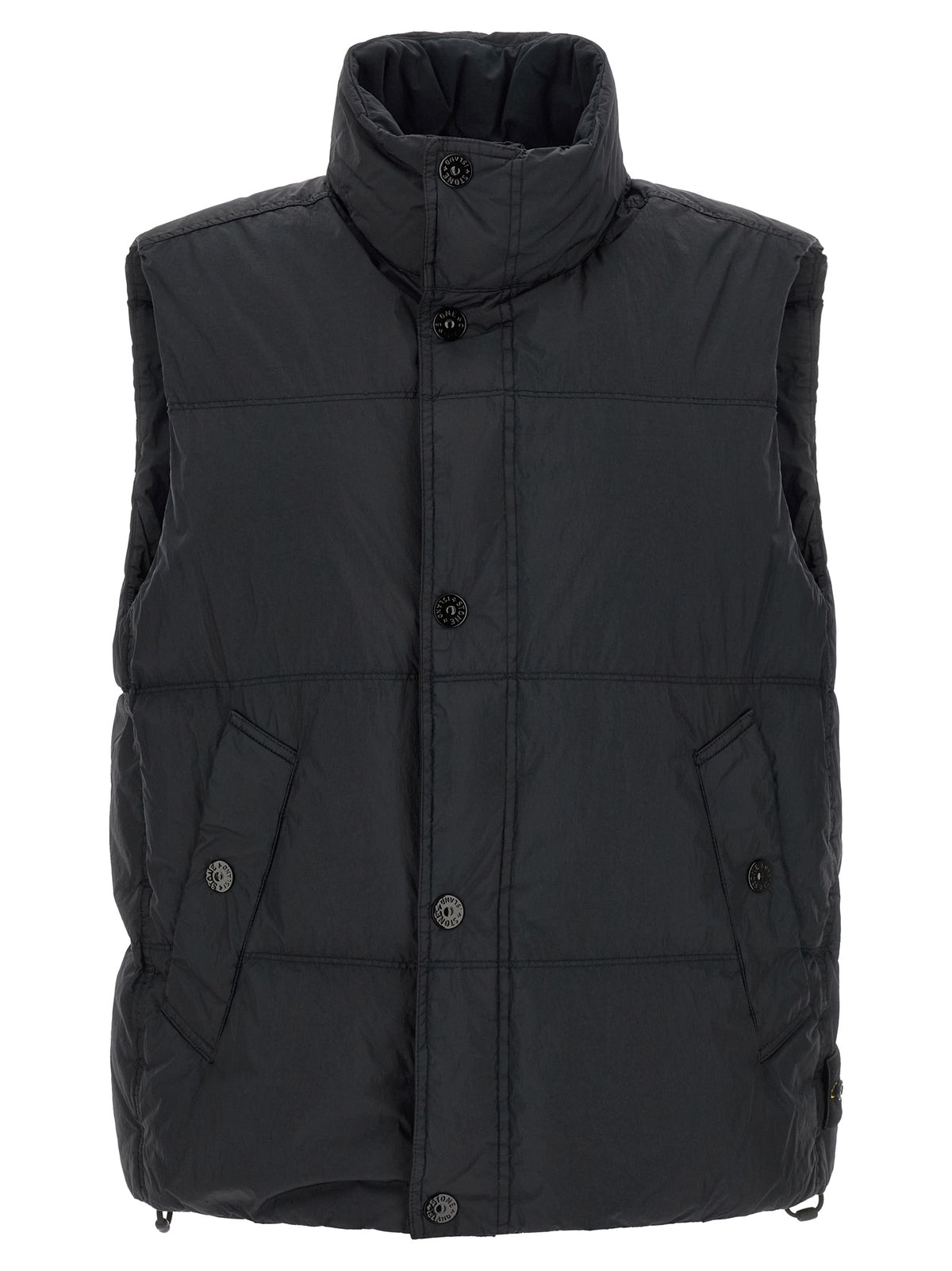 Stone Island Chaqueta Sin Mangas De Poliamida Azul - Aislamiento Térmico
