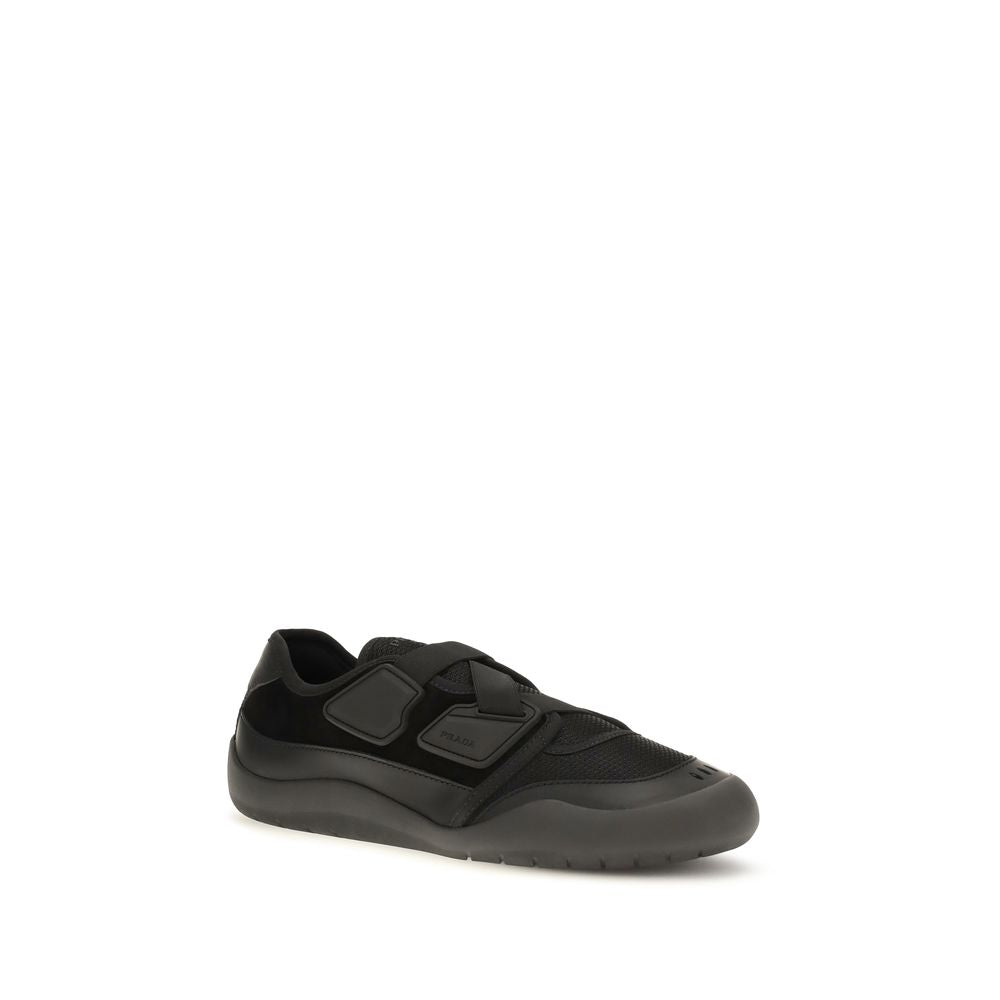 Prada Sneakers in Black Bos Taurus Calfskin