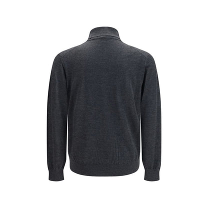 Cuello de tortuga de cachemira gris de Giorgio Armani