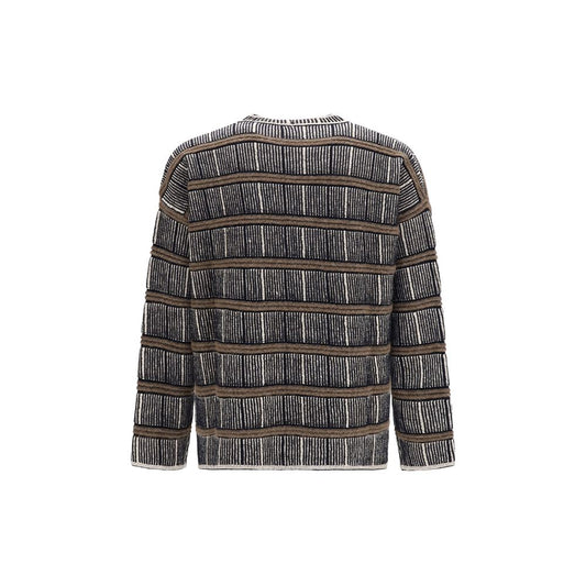 Sudadera Giorgio Armani de seda azul