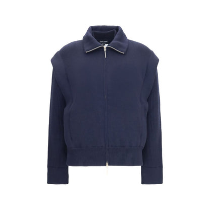 Bomber de Lana Azul Giorgio Armani Oves Aries