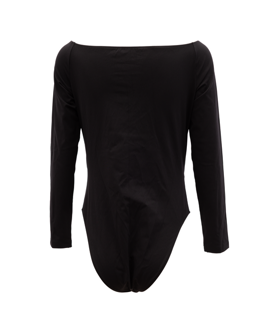 Top Alexander McQueen en coton noir et blanc