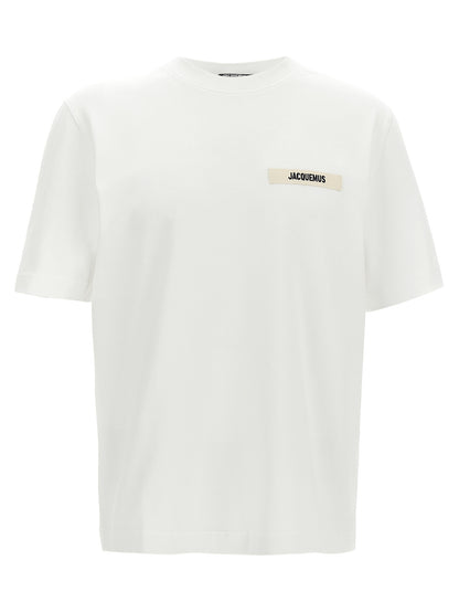 Camiseta de algodón blanca Jacquemus