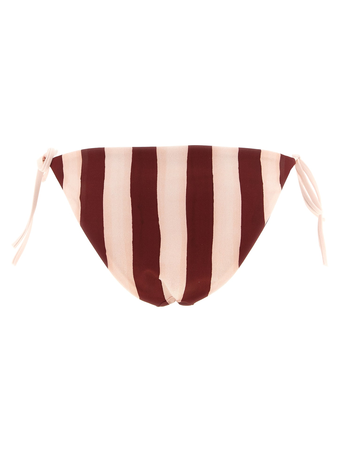 Bikini de poliéster burdeos de Fendi