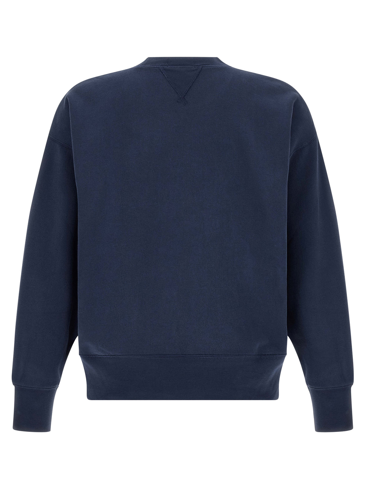 Sweat-shirt en coton bleu modèle classique Polo Ralph Lauren