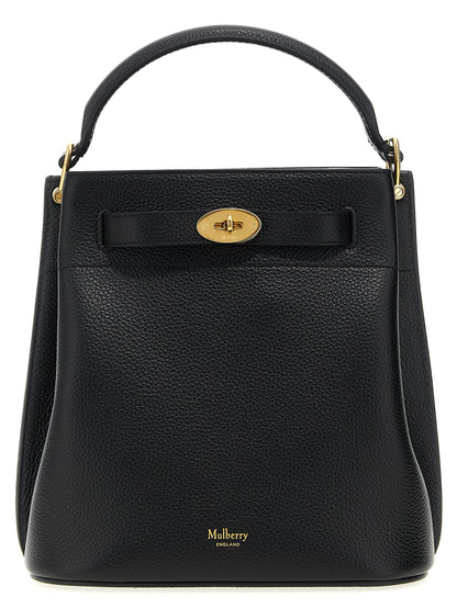 Bolso cruzado Mulberry de piel de becerro negra