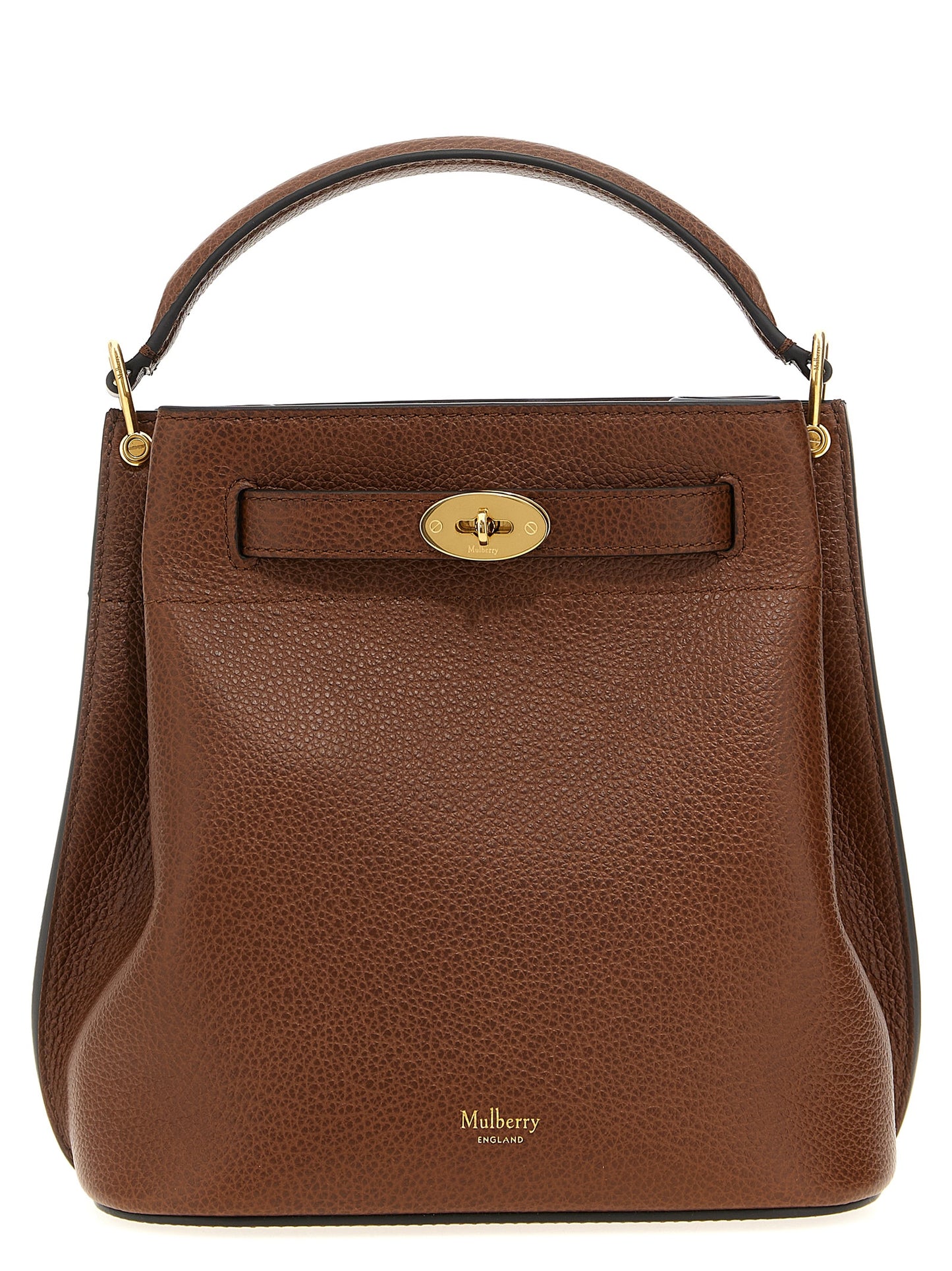 Bolso bandolera Mulberry de piel de becerro marrón