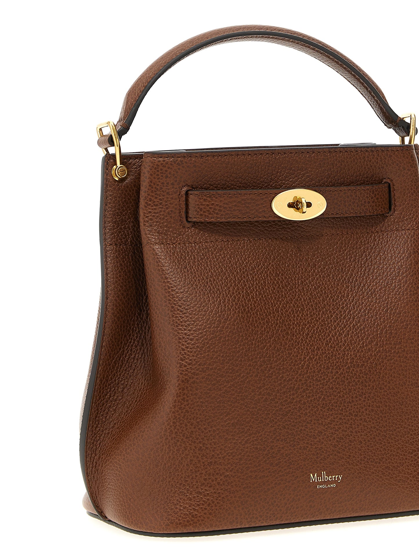 Bolso bandolera Mulberry de piel de becerro marrón