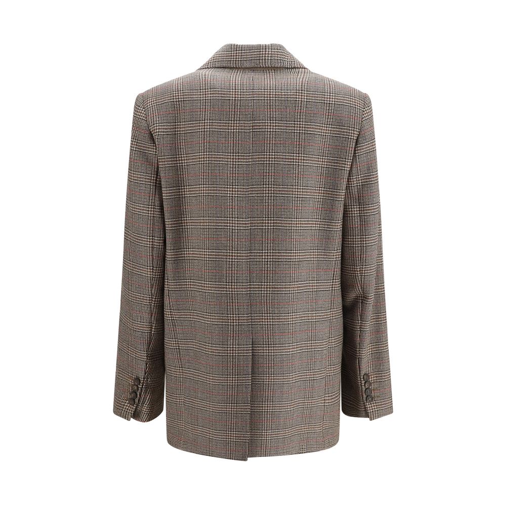 Blazer Max Mara Aries Oves de lana marrón