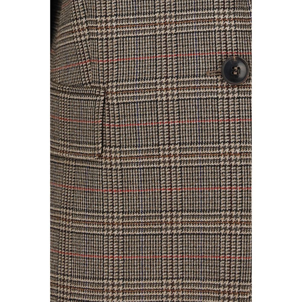 Blazer Max Mara Aries Oves de lana marrón