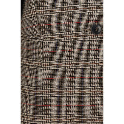 Blazer Max Mara Aries Oves de lana marrón