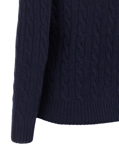 Cárdigan azul de lana Polo Ralph Lauren