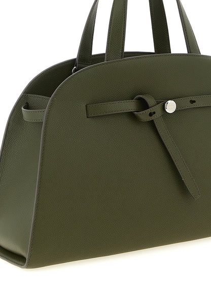 Bolso de mano Tory Burch bicolor de piel de vacuno