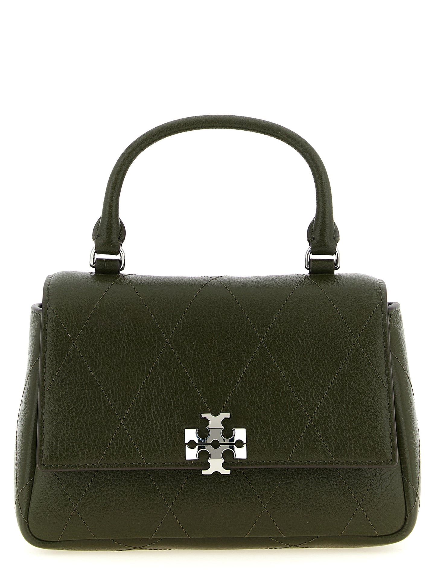 Bolso de mano Tory Burch bicolor de piel de vaca
