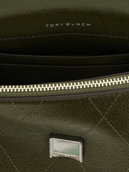 Bolso de mano Tory Burch bicolor de piel de vaca