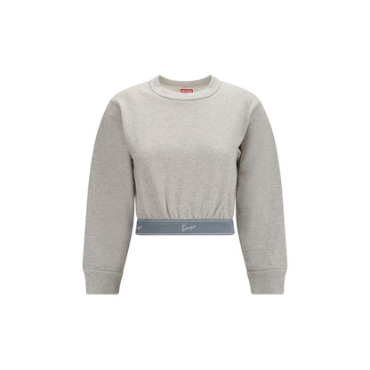 Sudadera de algodón gris Kenzo