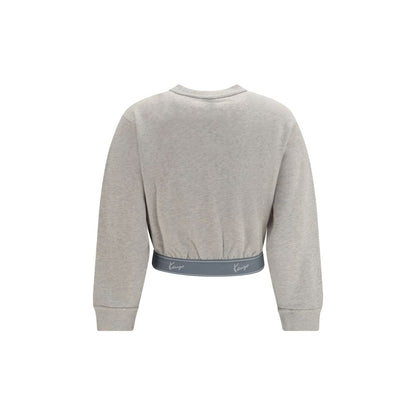 Sudadera de algodón gris Kenzo