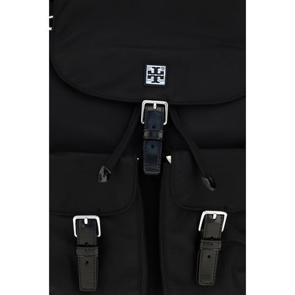 Bolso de mano Tory Burch de nailon negro