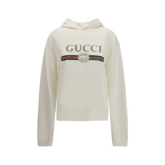 Sudadera Gucci de algodón blanco