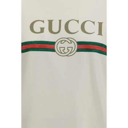 Sudadera Gucci de algodón blanco