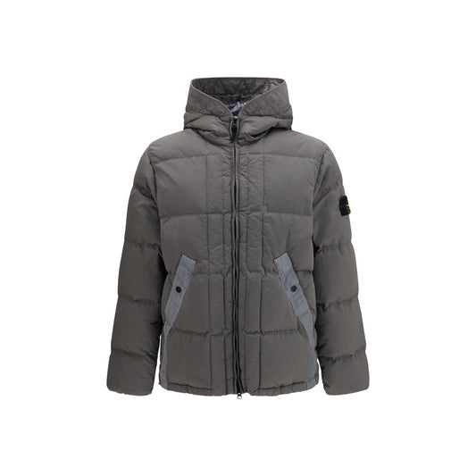 Chaquetas Cortavientos De Poliamida Gris Stone Island