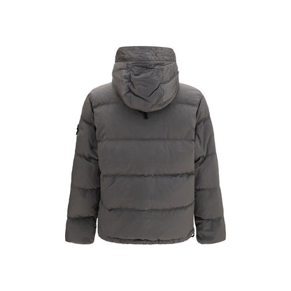 Veste Stone Island en polyamide gris