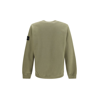 Stone Island Bicore Cotton Sweatshirt With Technical Construction
