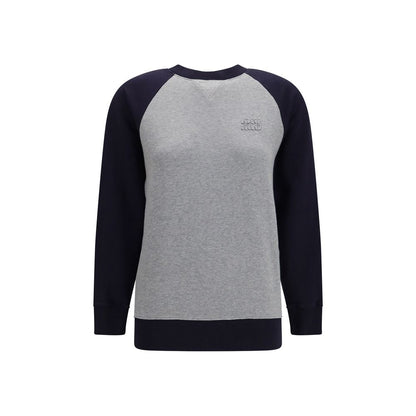 Sudadera multicolor de algodón de Miu Miu